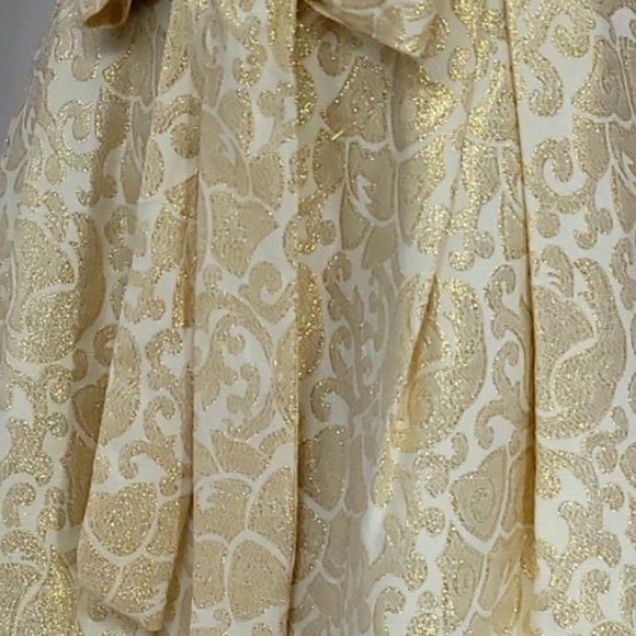 𝅺Gibson X High Sugarplum Holiday Joyeux Cap Sleeve Fit and Flare Dress - Picture 7 of 17